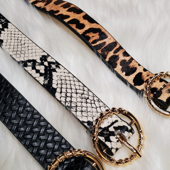 Belts set of 3 styles length adjustable - Picture 8 of 8